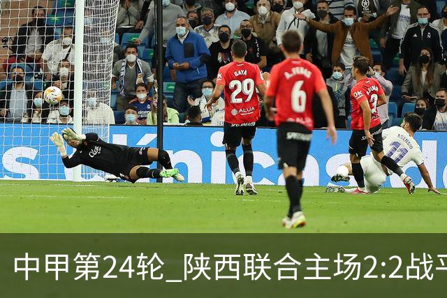 中甲第24轮 陕西联合主场2:2战平苏州东吴 王世杰 塞尔马尼建功