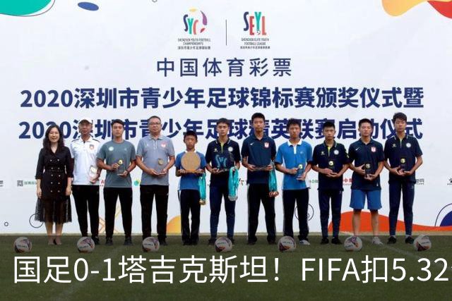 国足0-1塔吉克斯坦！FIFA扣5.32分，排名跌到世界95位